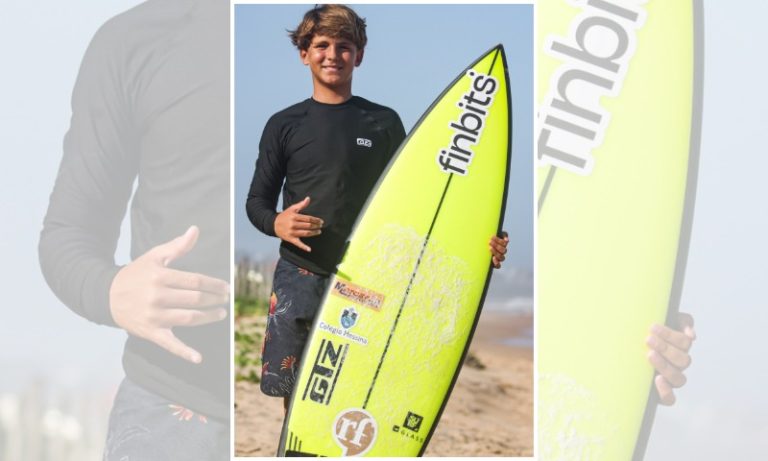 Eric Grattz estreia no Circuito Brasileiro de surf