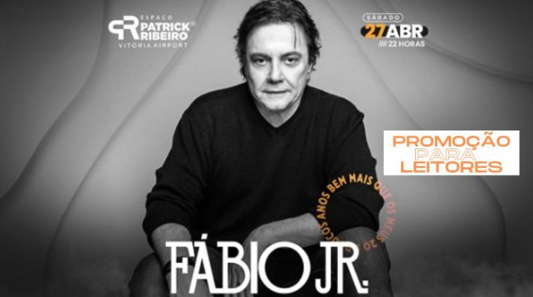 FÁBIO JR | Promoção para leitores