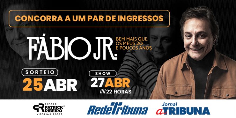 FÁBIO JR | Promoção jornal A Tribuna