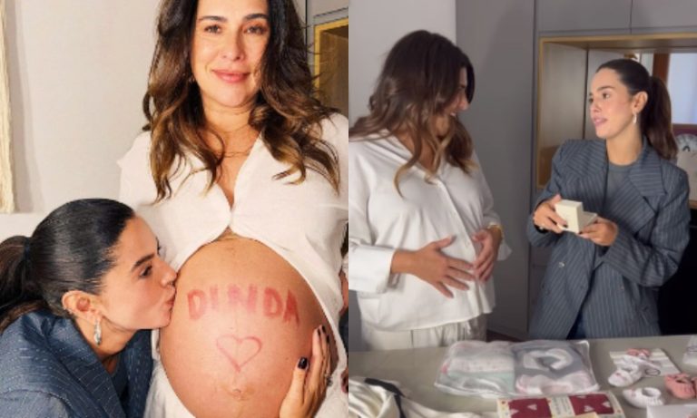 Fernanda Paes Leme convida Giovanna Lancellotti para ser madrinha da filha