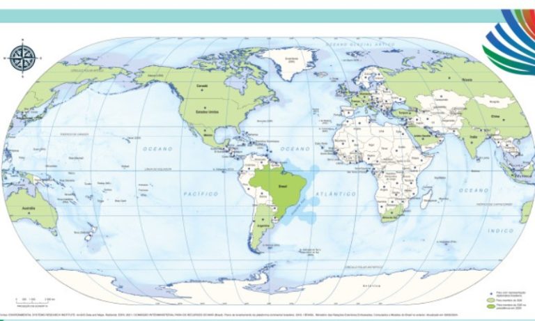 IBGE vai vender mapa com Brasil no centro do mundo após ‘grande sucesso’