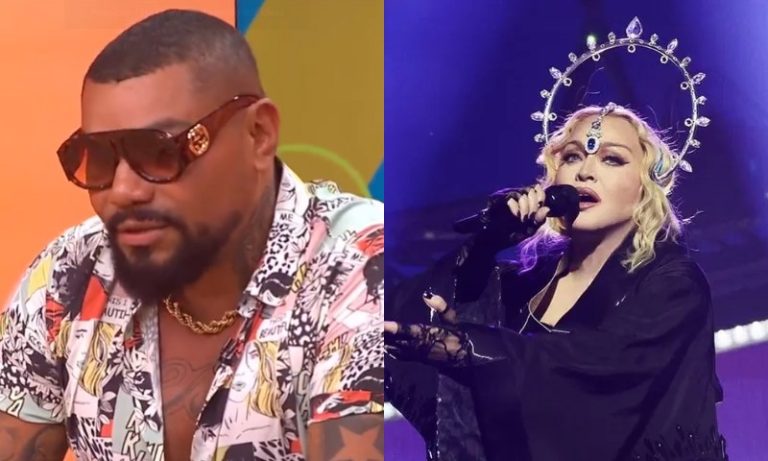 Naldo Benny diz que é responsável pela vinda de Madonna ao Brasil