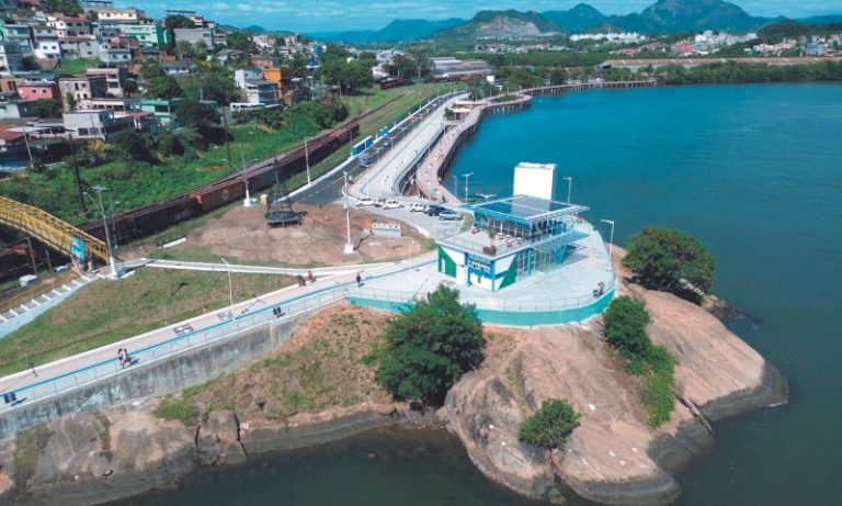 Passeio na nova orla de Cariacica