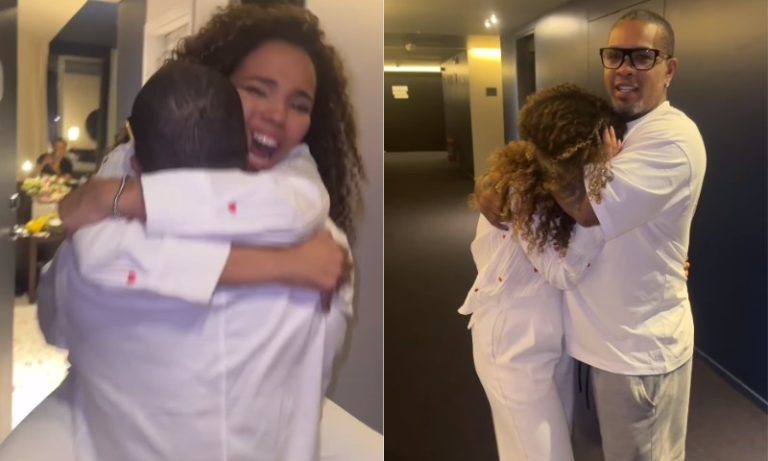 Pitel reencontra Rodriguinho depois da eliminação no ‘BBB 24’