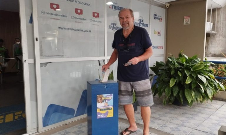 Sorteio de A Tribuna: “O iPhone vai ser meu”, garante aposentado
