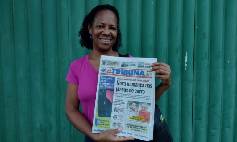 Sorteio de A Tribuna: “Se ganhar o iPhone, vou usar para estudar”, diz leitora