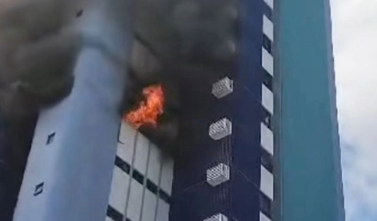 Três incêndios em prédios do Grande Recife em pouco mais de uma semana