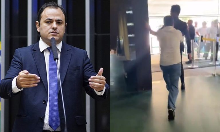 VÍDEO: Glauber Braga se revolta com provocações e agride militante do MBL na Câmara