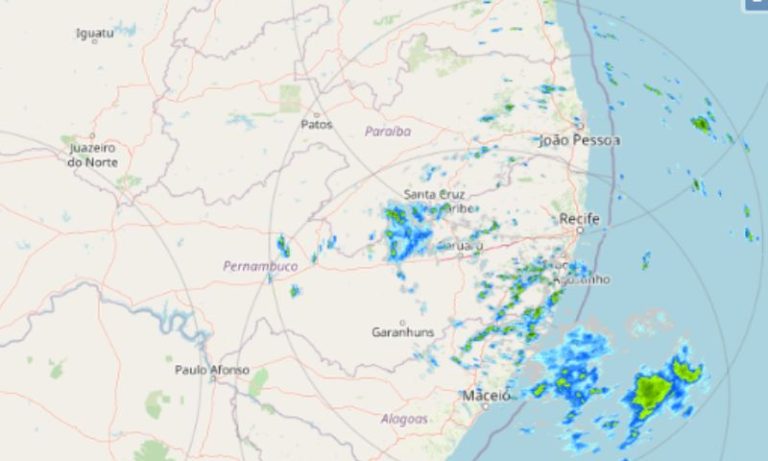 APAC alerta: chuvas fortes e moderadas podem atingir 4 regiões a partir desta noite