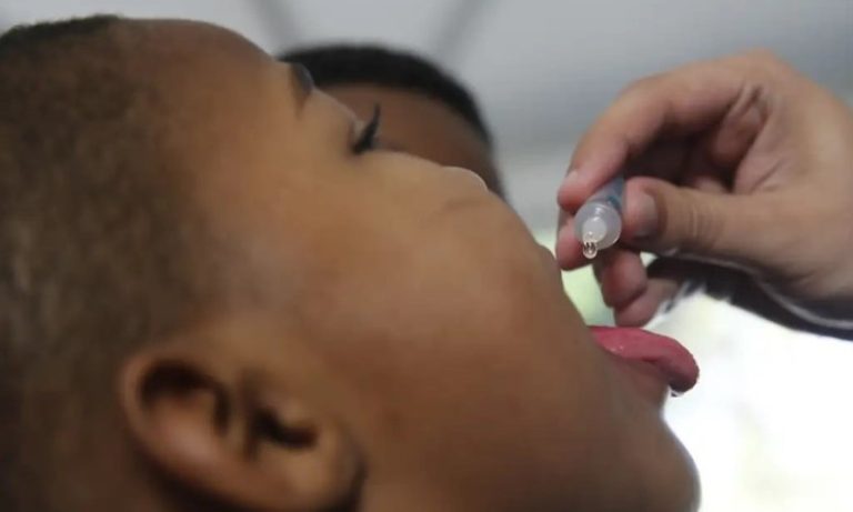Campanha de vacinação contra a Poliomielite começa na próxima segunda-feira