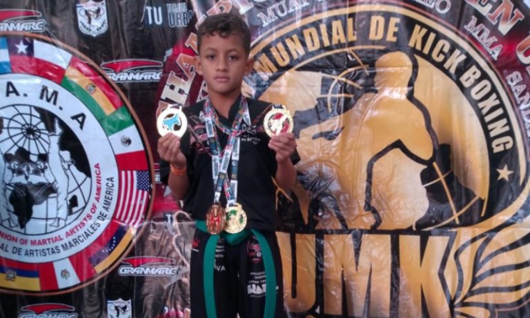 Capixaba vence campeonato mundial de kickboxing infantil na Argentina