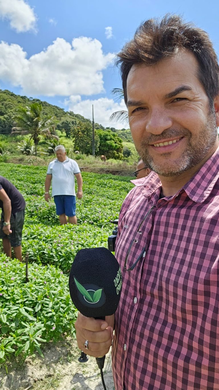 Cordel, hidroponia, orgânicos e turismo rural no Notícias do Campo, da TV Tribuna