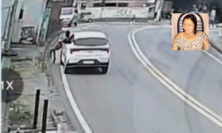 Cuidadora morre após ser atropelada por motorista embriagado em Fundão