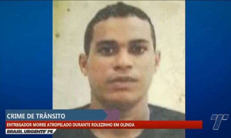 Entregador morre ao colidir com motoqueiro que andava na contramão e sem farol