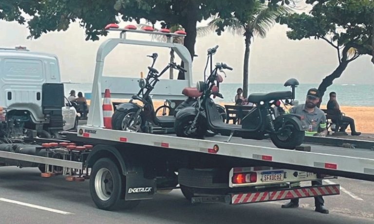 Falta de capacete e uso de ciclovia: as infrações cometidas com motos elétricas