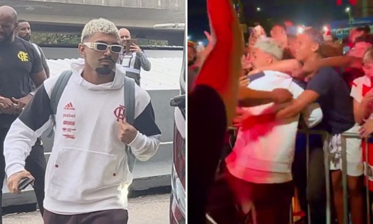 Flamengo decide vaga em Manaus após recepção calorosa para Gabigol