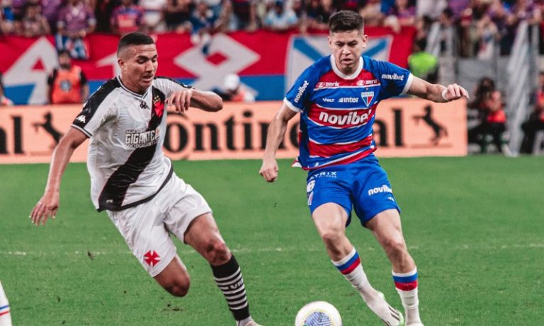 Fortaleza controla partida, mas fica no sem gols com o Vasco na Copa do Brasil