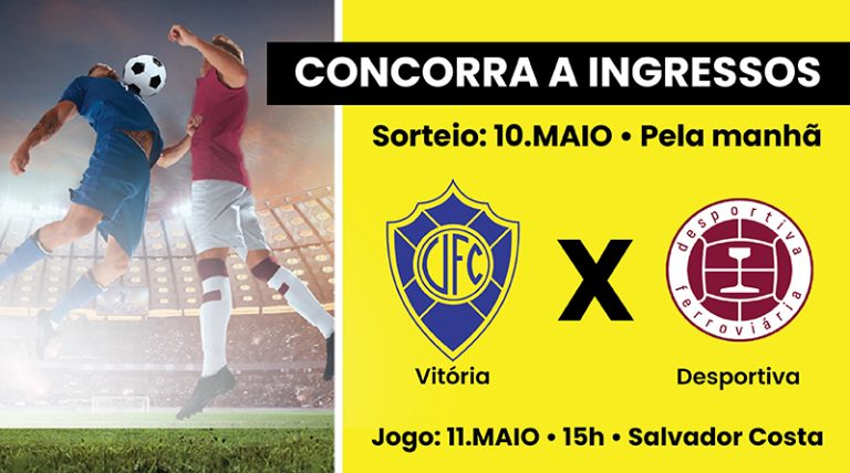 JOGO: VITÓRIA x DESPORTIVA | Promoção jornal A Tribuna