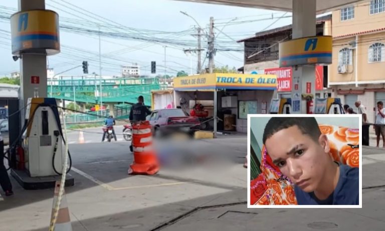 Jovem é morto a tiros em posto de combustíveis em Cariacica