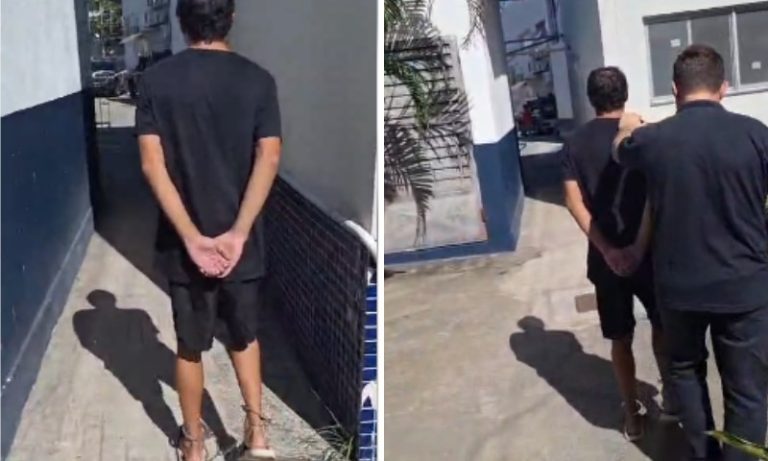 Jovem é preso suspeito de tentar matar os pais com facão em Vila Velha
