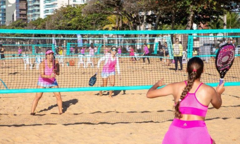 Mais de 400 atletas participam do Open de Beach Tennis em Vila Velha
