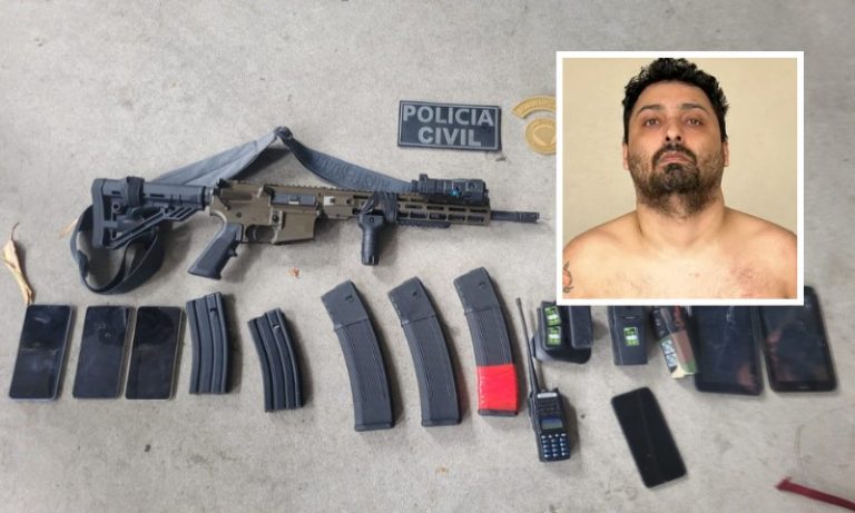 Marujo vai responder por novo crime após polícia descobrir origem de fuzil