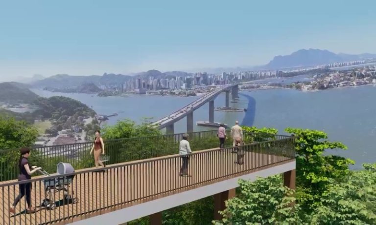 Morro do Moreno vai ganhar mirantes, trem e cafeteria