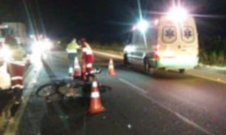 Motociclista morre em acidente na BR-101 no ES