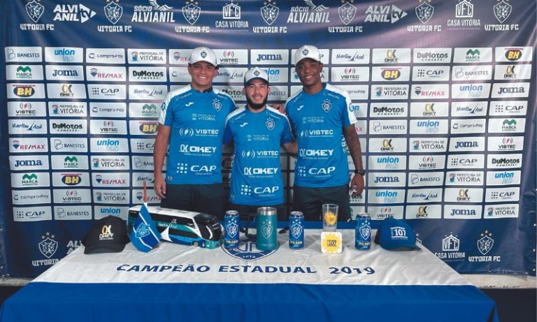 Novo trio de reforços do Vitória para a disputa da Copa Espírito Santo