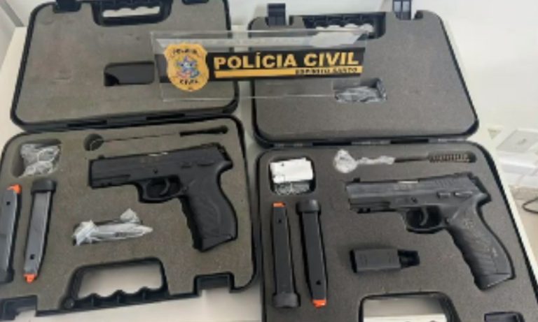Polícia afirma que suspeito “pescou” armas de delegacia em Vitória
