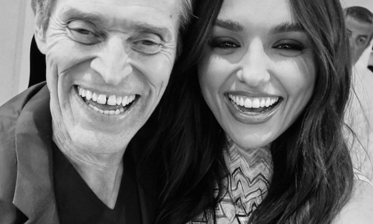 Rafa Kalimann encontra Willem Dafoe em Festival de Cannes