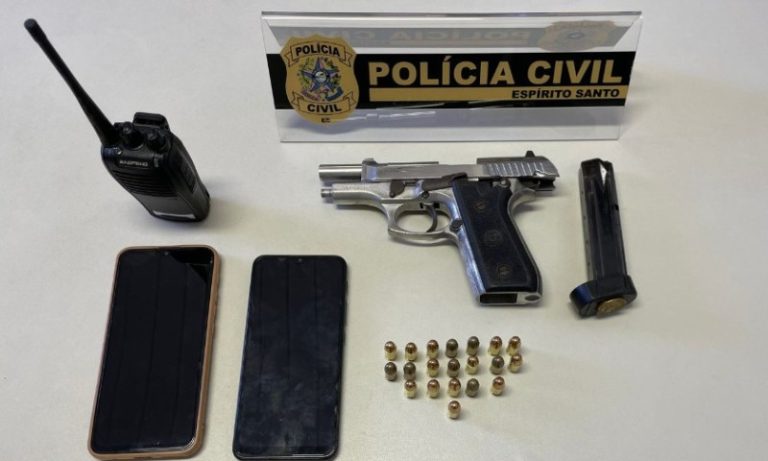 Suspeito de atirar e matar homem no meio da rua em Viana é preso