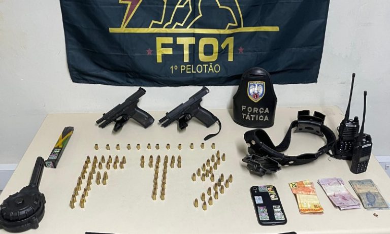 Suspeito é preso após trocar tiros com a polícia e se esconder em um bar de Vitória