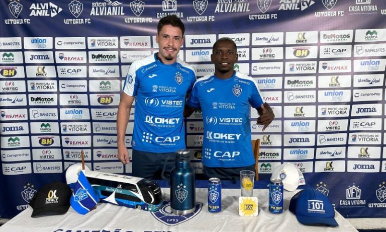 Vitória apresenta mais dois reforços antes do clássico contra a Desportiva