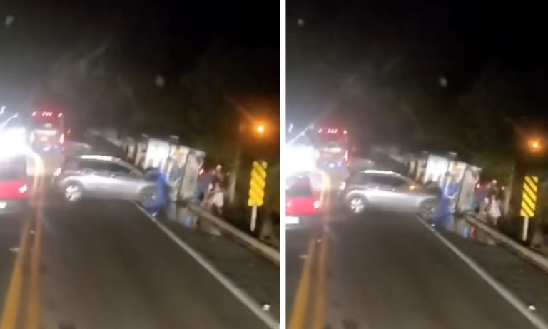 Carreta tomba, interdita rodovia e deixa ao menos um ferido em Colatina