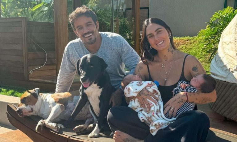 Clara Maia mostra vídeo em que salva filho de engasgo com manobra de Heimlich