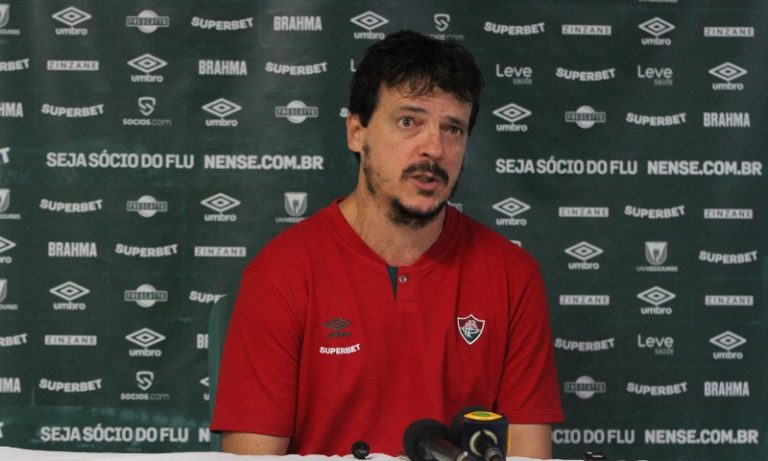 Diniz se emociona com saída do Fluminense: ‘Casamento quase perfeito’