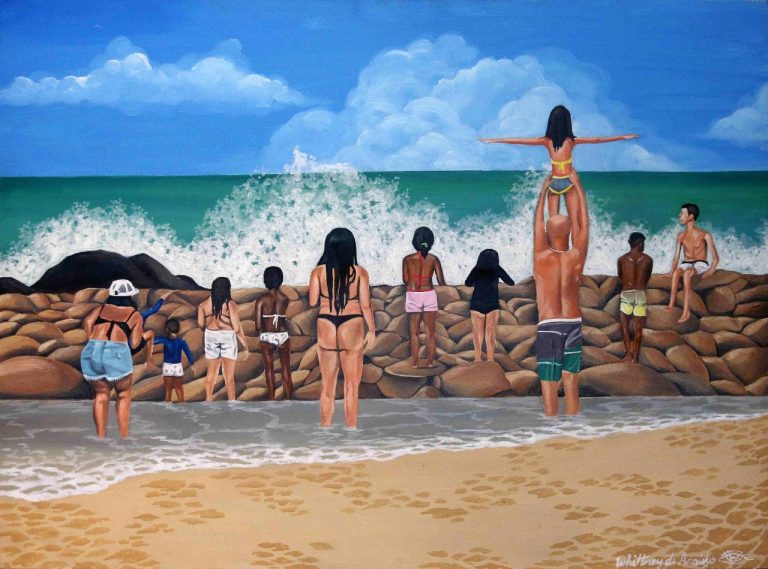Exposição de pinturas mostra a realidade do Pina e inaugura novo espaço para artes