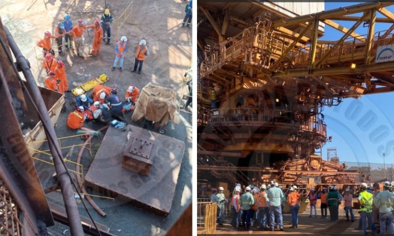 Funcionário sofre acidente em mineradora de Vitória
