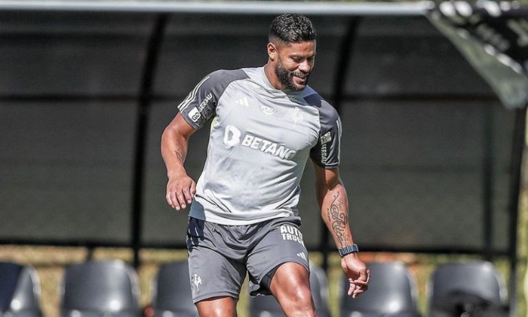 Hulk volta a treinar e reforça Atlético-MG em duelo diante do Palmeiras