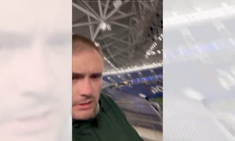 Inglês exagera na bebida, dorme em jogo da Eurocopa e acorda de manhã em estádio