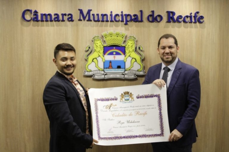 “Japonês pernambucano” recebe Título de Cidadão do Recife