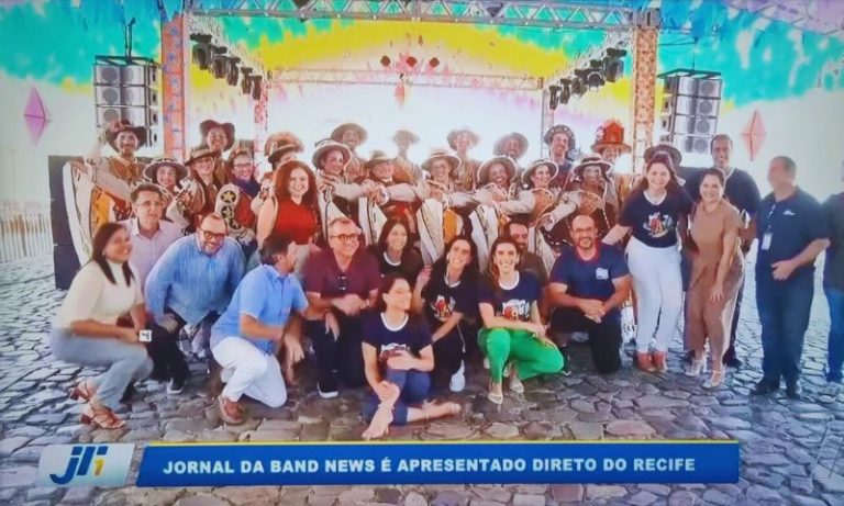 Jornal da Band News em festa: edição especial direto do Recife celebra o São Pedro