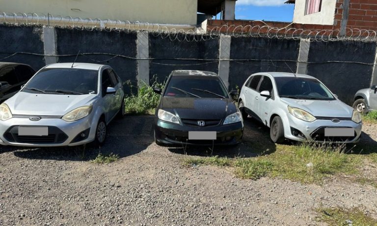 Operação da polícia apreende drogas e quatro carros em marmoraria na Serra