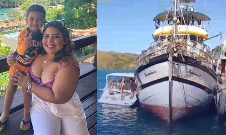 Parentes pedem orações por vítimas da explosão em lancha no RJ