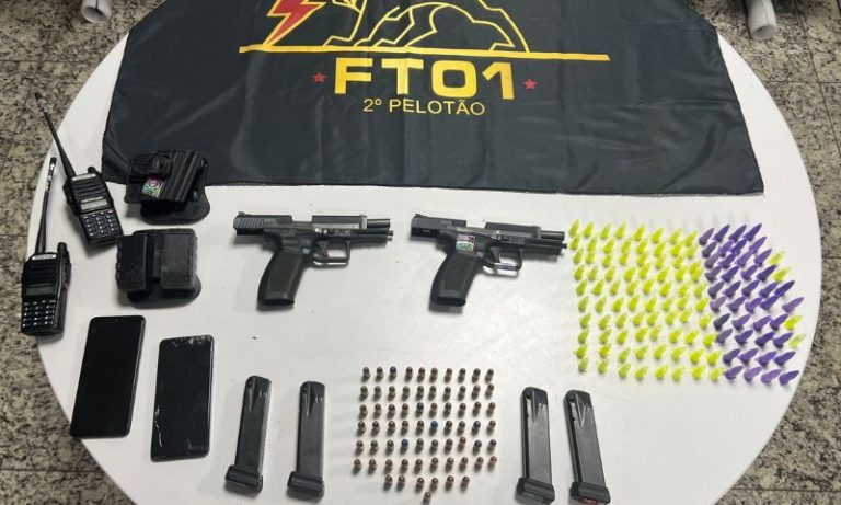 Policiais militares são recebidos a tiros durante patrulha em Vitória
