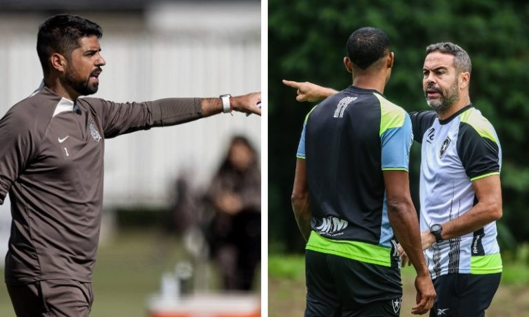 Técnicos portugueses frente a frente em Corinthians x Botafogo pelo Brasileiro