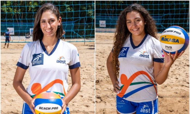 Atletas do AEST vão disputar Mundial de vôlei de praia na China