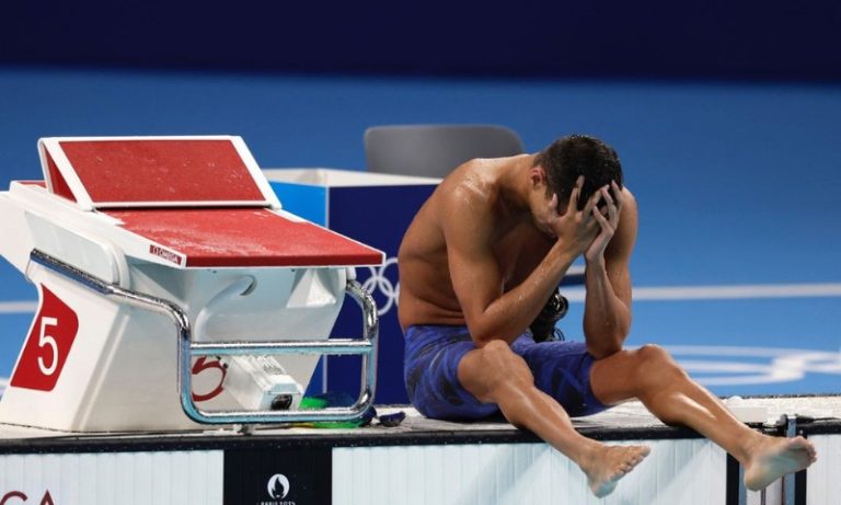 Guilherme Costa piora tempo e fica distante da final dos 800m livre