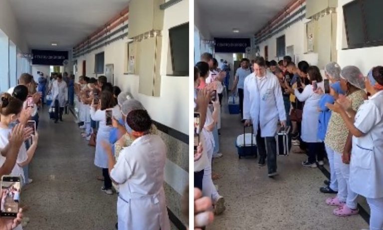 Corredor de aplausos para homenagear paciente que morreu e doou órgãos no ES